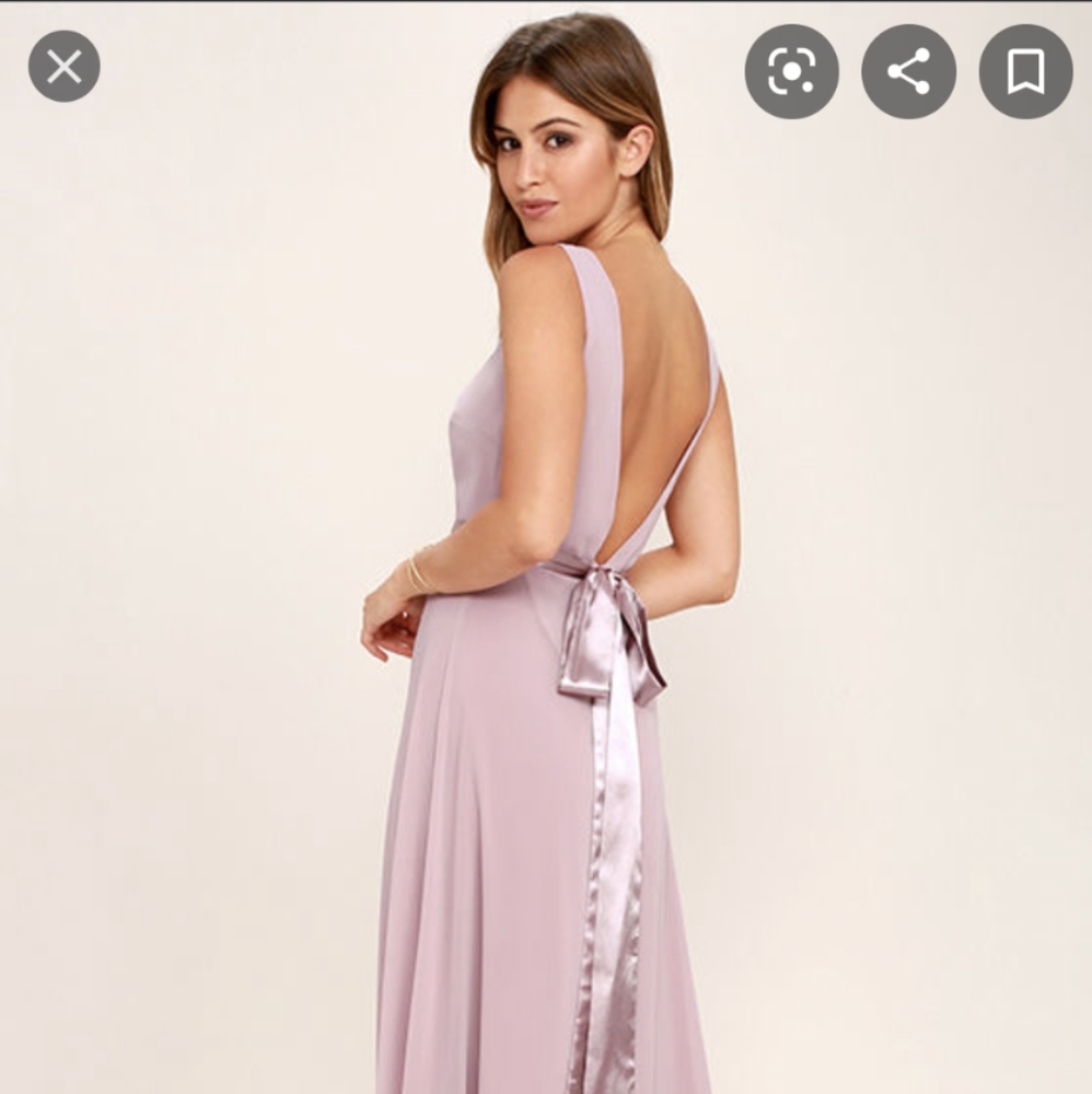 That Special Something Mauve Maxi Dress
